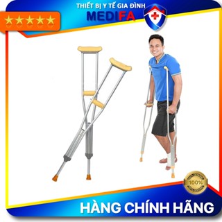  Nạng Chống Nách Hợp Kim Nhôm Oromi C12 Chịu Tải Trọng Lớn Mút Chống Trơn Trượt An Toàn Khi Di Chuyển 