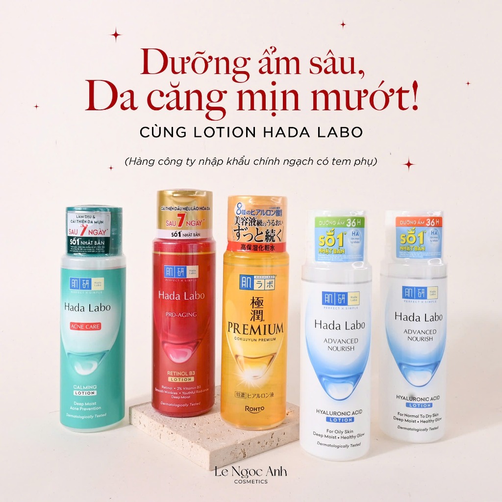Dung dịch dưỡng ẩm Hada Labo Lotion 170ml