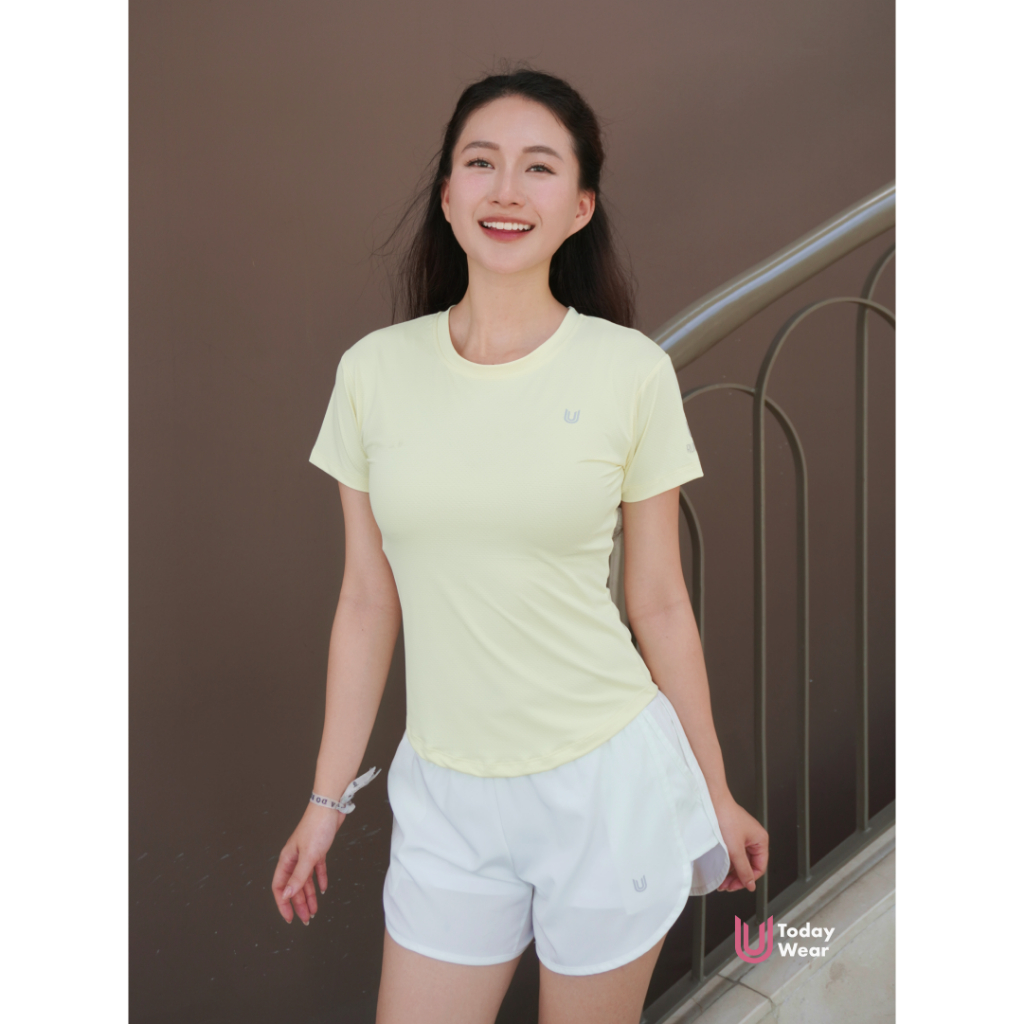Áo thun thể thao nữ Essential Dri-FIT tập gym yoga chống tia UV chống nắng UPF 50+ Today U Wear | BigBuy360 - bigbuy360.vn