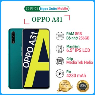  Điện thoại Oppo A31 2020 Ram 8GB 256GB nguyên zin đẹp keng full chức năng | CHÍNH HÃNG 