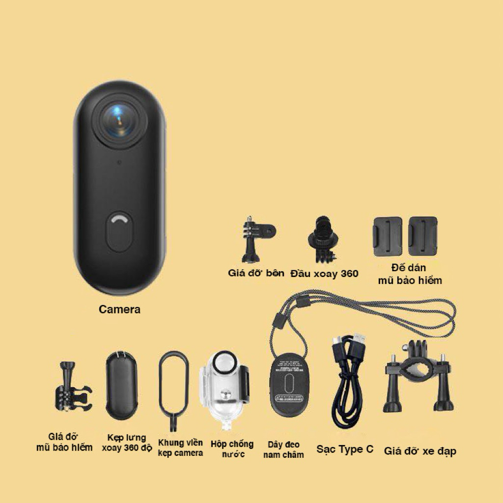 Camera mini h88 pro 1080 thể thao hành động