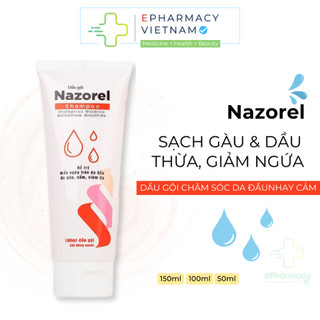 Dầu Gội NAZOREL Shampoo Giúp Giảm Gàu Ngứa, Dịu Da Đầu, Hỗ Trợ Chăm Sóc Da Đầu Nhạy Cảm