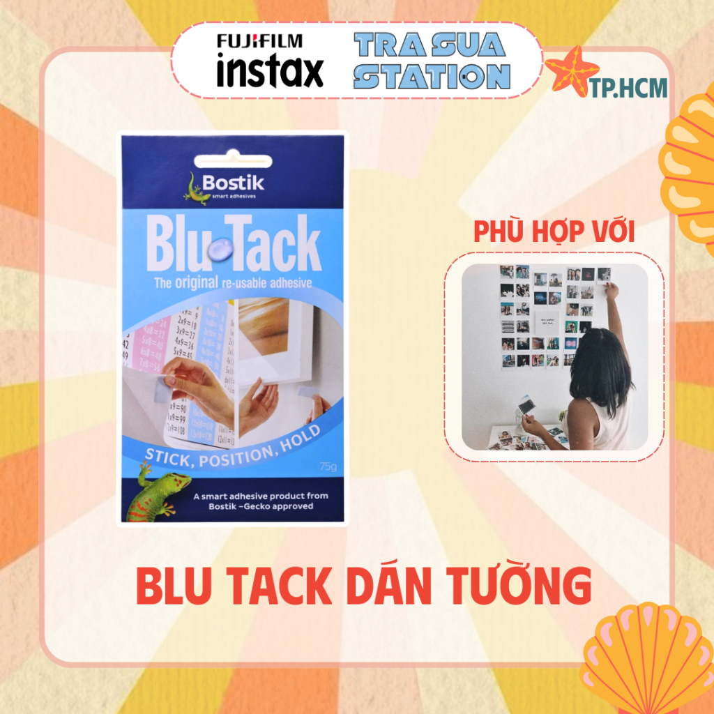 Blu Tack - Dán hình lên tường dễ dàng hơn