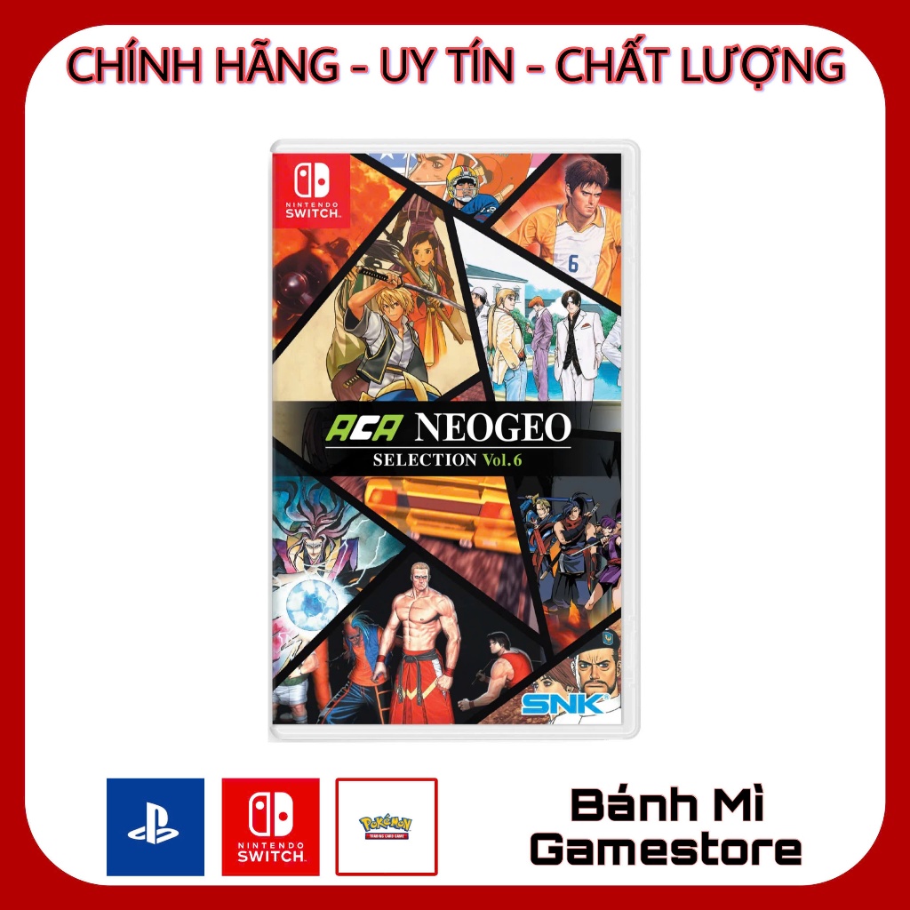 Băng game Nintendo Switch ACA NEOGEO Selection Vol. 6