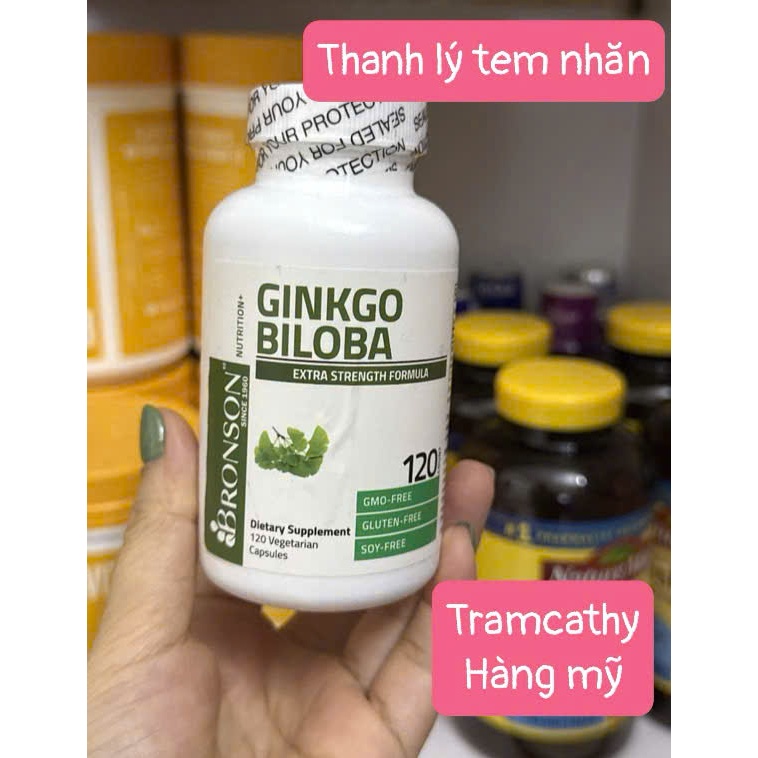Bronson Ginkgo Biloba 120 viên bỗ não