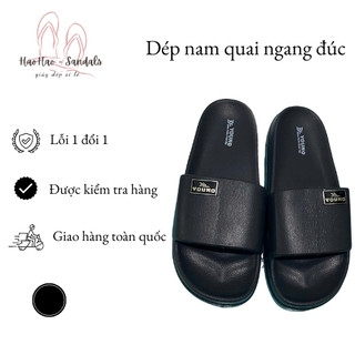 Dép nam quai ngang đúc liền, chất liệu eva cao cấp, đi bền đẹp, êm chân, sang trọng ( sẵn hàng )