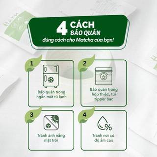 Bột Matcha Aki Nhập Khẩu Nhật Bản, Dùng Pha Chế Đồ Uống, Bánh Kem, Đắp Mặt Nạ Gói Lớn 500G-1Kg