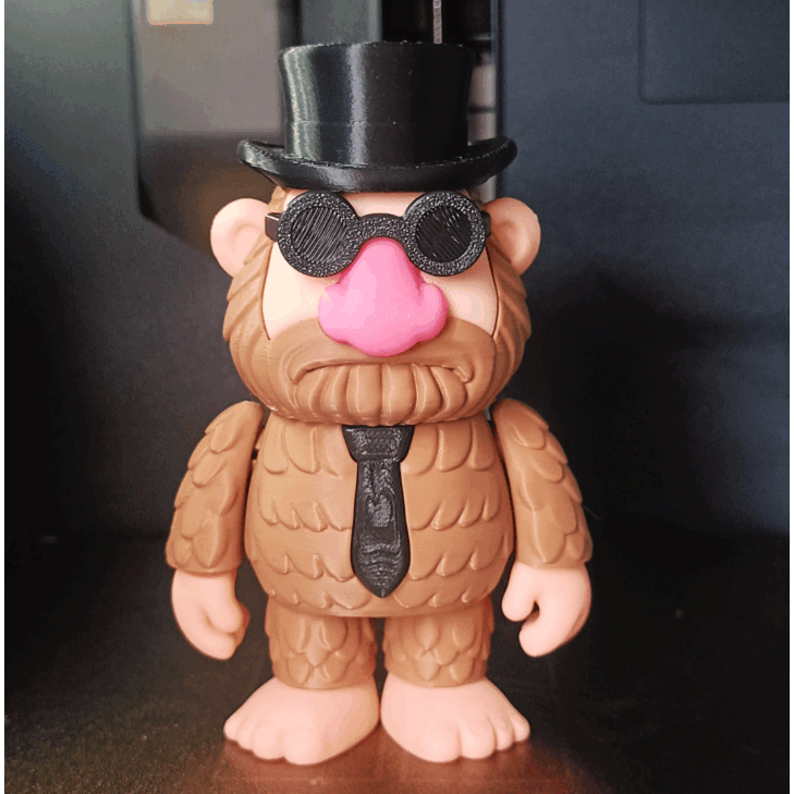 Mateo Articulated Toy – PETG, khớp động sống động, thiết kế Brainrot siêu duyên