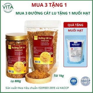  Đường Cát Lu Đường Cát Vàng Đường Cát Hoa Mơ Kết Tinh Từ Mật Mía Tự Nhiên VITAFoods 