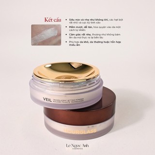 [CÓ BILL] Phấn Phủ Hourglass Translucent Setting Powder Veil