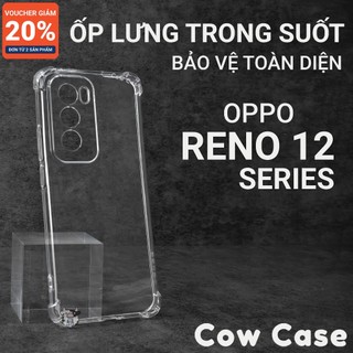  Ốp lưng Oppo Reno 12 12F 12 Pro 5g chống sốc silicon dẻo Cow case | Vỏ điện thoại Oppo Reno12 12 f bảo vệ camera 