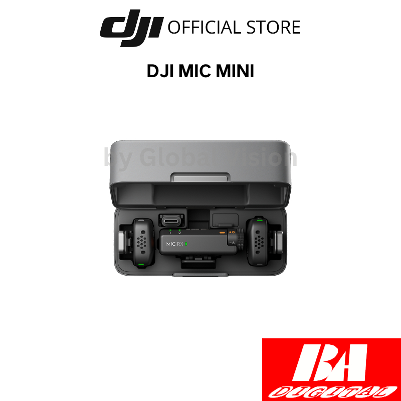 Micro Thu Âm DJI Mic Mini sử dụng cho điện thoại, máy tính, máy ảnh....nhỏ gọn, khử ồn chất lượng