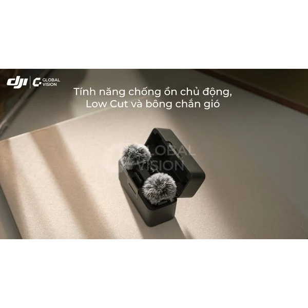Micro Thu Âm DJI Mic Mini sử dụng cho điện thoại, máy tính, máy ảnh....nhỏ gọn, khử ồn chất lượng | BigBuy360 - bigbuy360.vn