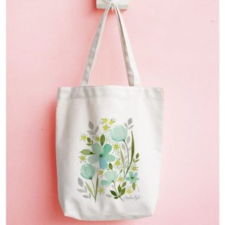 Túi tote trắng