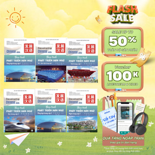 Sách - Trọn bộ Giáo Trình Phát triển Hán Ngữ Trung Cấp - ( Combo hoặc lẻ tùy chọn) MCBooks