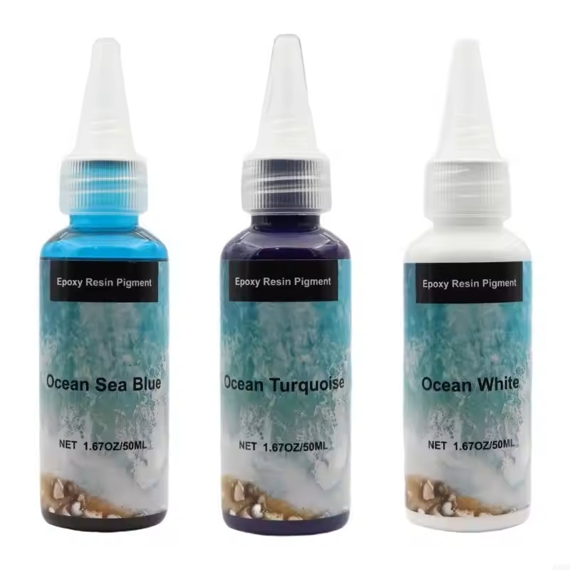 Màu Nhựa Epoxy Resin Cô Đặc Tạo Hiệu Ứng Sóng Biển
