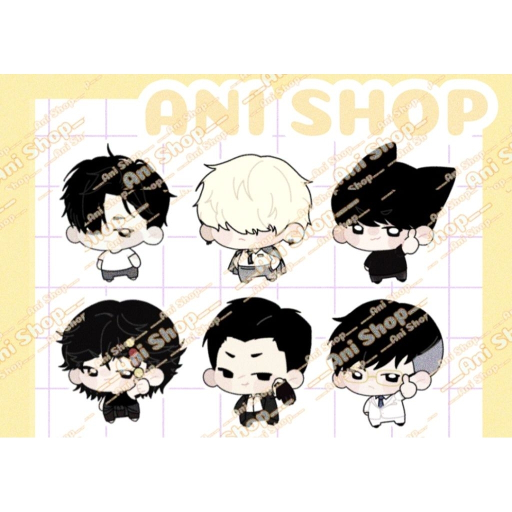 LOOKISM Manhwa Standee 5cm.Goods artist nhân vật hoán đổi diệu kì