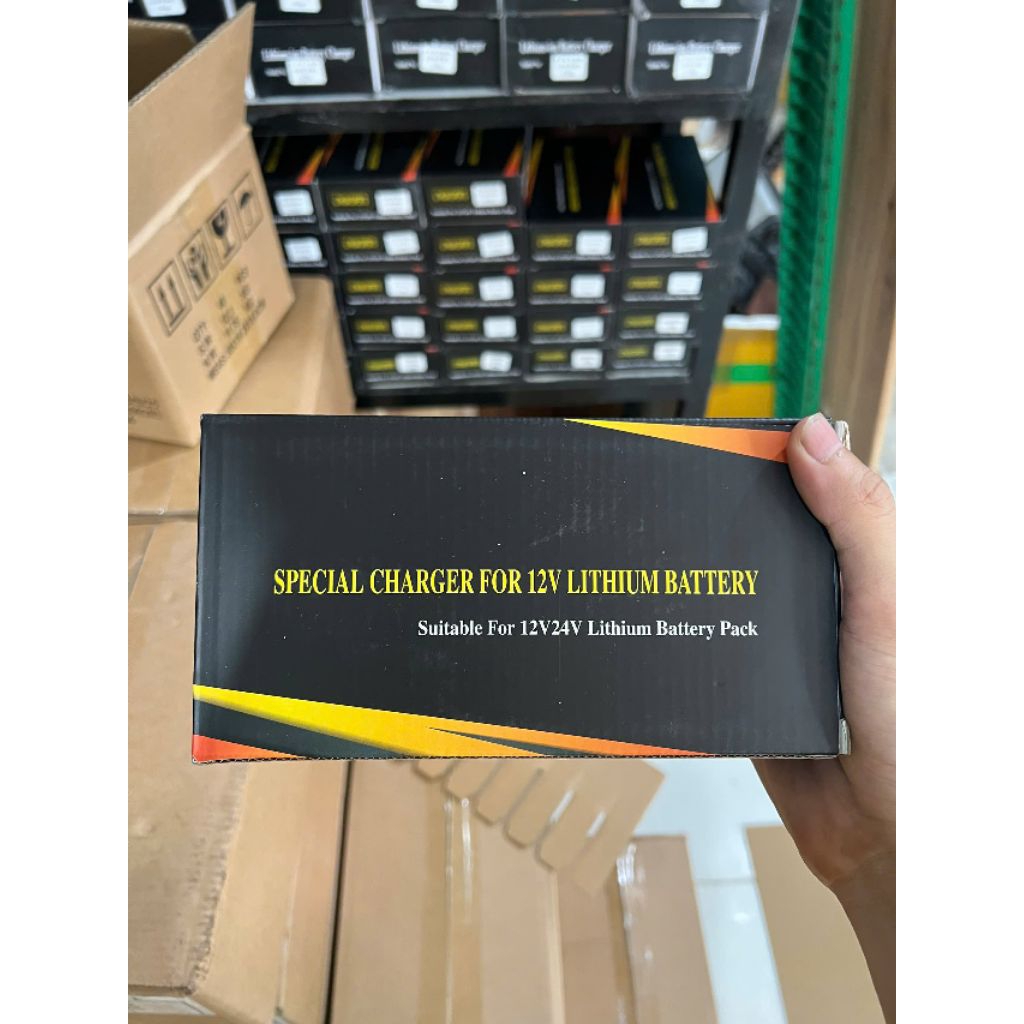 BỘ SẠC 12V - 5A PIN LITHIUM LiFePO4 – HÀNG MỚI 100% NGUYÊN HỘP