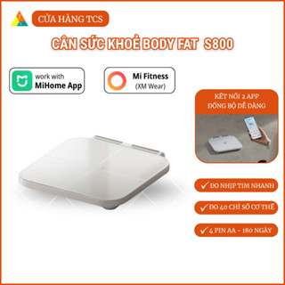 Cân đo mỡ cơ thể XMMijja S800 điện cực cải tiến SXNUMX