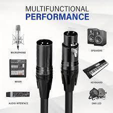 Cáp XLR UGREEN 20714 20713 20716 AV130 (Cáp Canon nối dài MICRO,Male to Female)