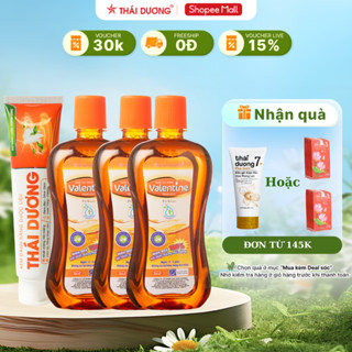 [Live Combo] Kem đánh răng Thái Dương và Nước súc miệng Valentine