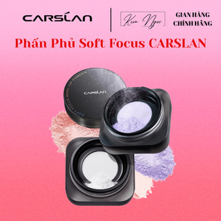  CARSLAN Phấn Phủ Dạng Bột Từ Tính Mỏng Nhẹ Kiềm Dầu Chống Nước Chống Mồ Hôi Màu Sắc Dễ Dùng Không Kén Da 8g 
