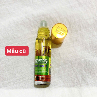   Dạng Lăn  Dầu Sâm Thái Lan 8cc Green Herb Oil 