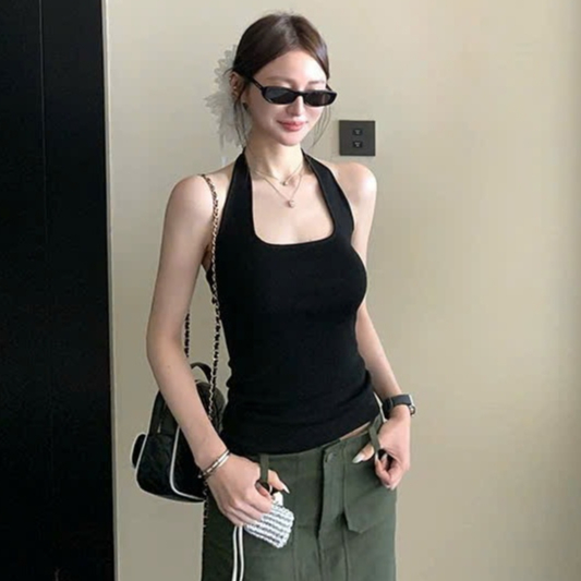 [XẢ KHO] Áo Cổ Yếm Ôm Body Quyến Rũ Năng Động Nhiều Màu Dày Dặn 2 LỚP [TẶNG KÈM BĂNG ĐÔ] - Giveme.clothing_saigon | BigBuy360 - bigbuy360.vn