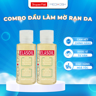 Combo 2 Dầu Rạn Da Elasoil Medicosh Giúp Cải Thiện Vết Rạn Da Cho Bà Bầu, Sau Sinh & Tăng Cân Nhanh