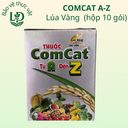 Comcat Lúa Vàng A- Z (Hộp 10 gói) - Chất điều hoà sinh trưởng tăng đề kháng cây trồng, ức chế vàng l