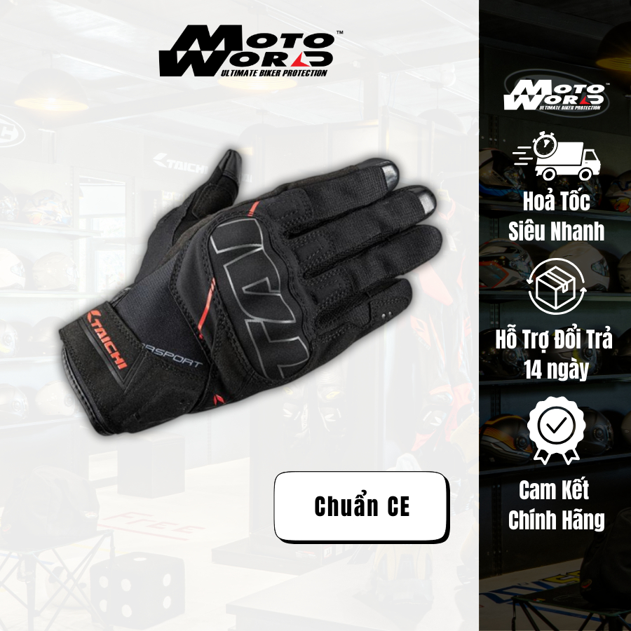 RST-TAICHI RST455 STROKE AIR MOTORCYCLE GLOVES
