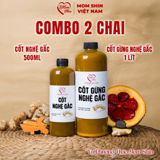 [THOA BODY VÀ MẶT] COMBO 2 CHAI CỐT GỪNG NGHỆ GẤC MOM SHIN | Vũ Phương Thảo Mom Shin | Ở CỬ