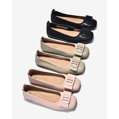 Giày Búp Bê Zuciani Nơ Khóa Cách Điệu - GCL12