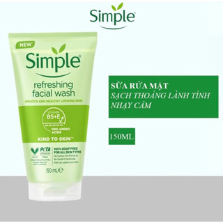  🌿 SỮA RỬA MẶT SIMPLE – LÀNH TÍNH CHO MỌI LÀN DA 🌿 