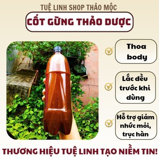 Cốt gừng thảo dược chai 1 lit