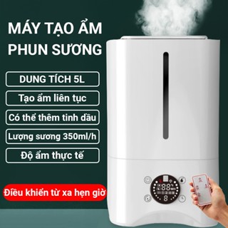 Máy Phun Sương Tạo Ẩm Không Khí Xiaomi/Beemi 5 Lít Khuếch Tán Tinh dầu Công Suất 25W Có điều khiển từ xa.