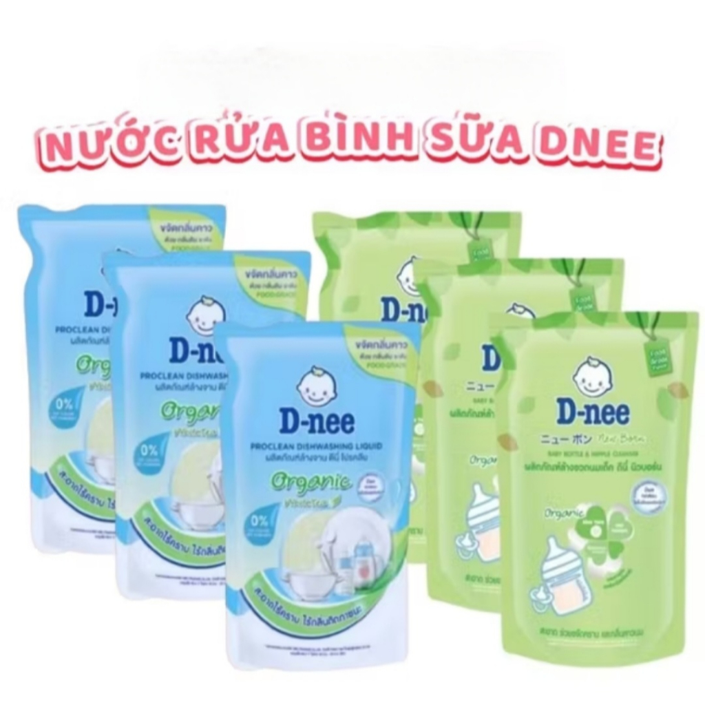 Nước rửa bình sữa Dnee Organic 550ml