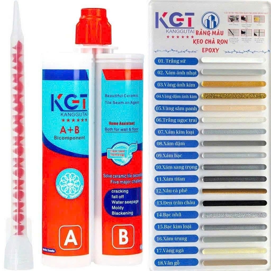 keo chít ron gạch Epoxy 2 thành phần. keo chà ron gạch Epoxy