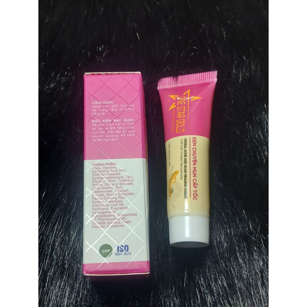 Kem mụn  tuýp( kem long) ONE STAR GOLD 15ml