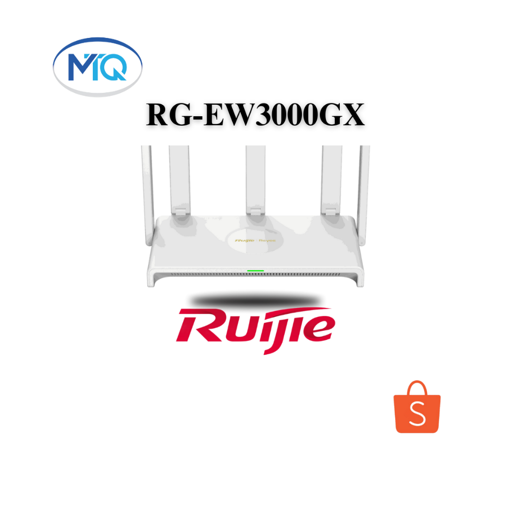 RG-EW3000GX Bộ định tuyến Gigabit WAN kép 3000M Wi-Fi 6