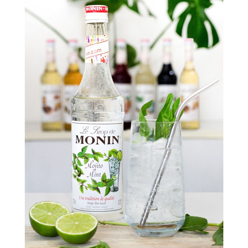 Monin Mojito (Chanh bạc hà) 700ml - món cocktail nổi tiếng và được cả thế giới yêu thích