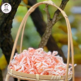 150G Mực Xé Sợi Hấp Nước Cốt Dừa Bò Đội Nón