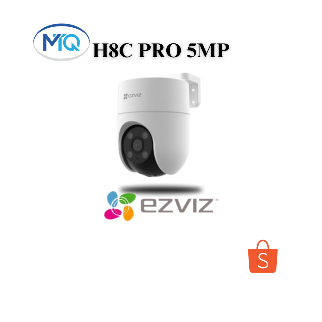 Camera WiFi EZVIZ H8C Pro 3K 5MP [Quay quét thông minh]