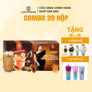   TẶNG QUÀ  Combo 20 Hộp Cà Phê Laura Coffee - Nhật Kim Anh 