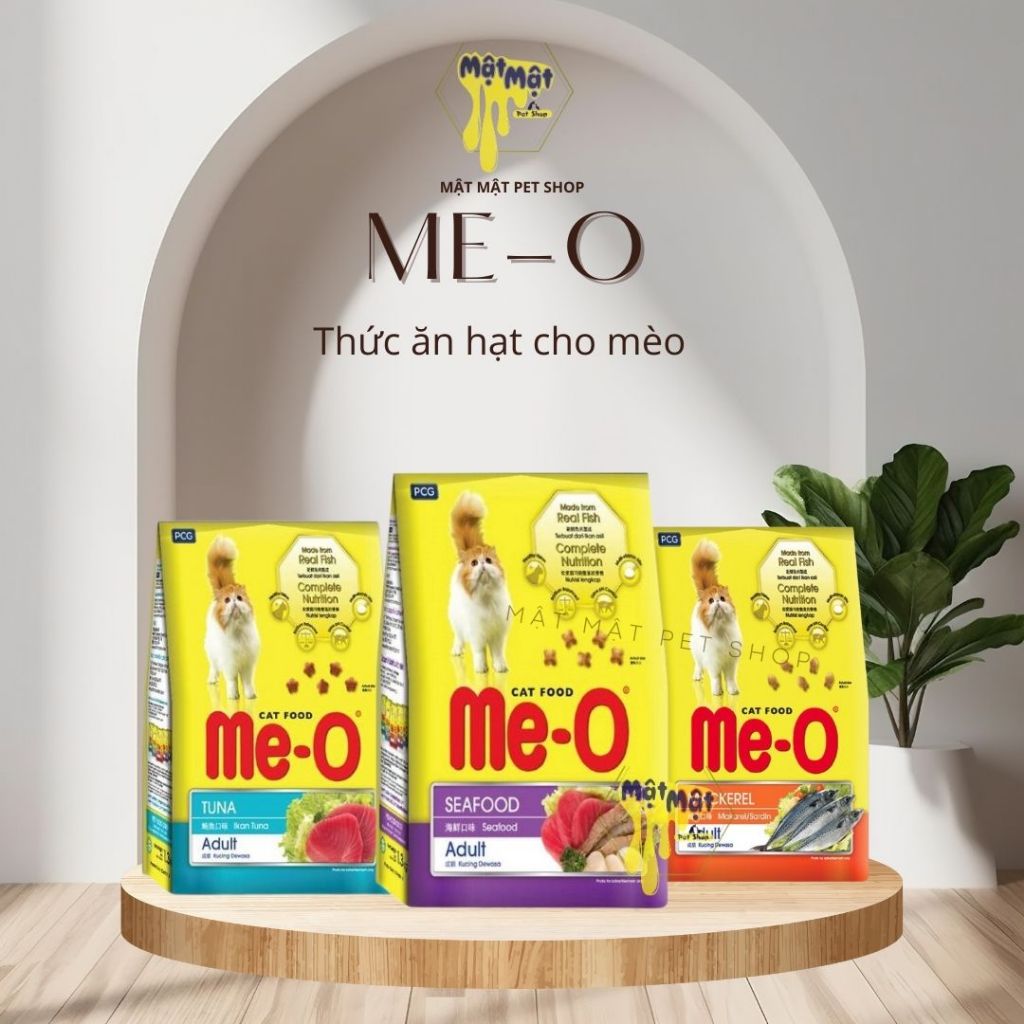 Thức ăn hạt mèo Me-O 350gr Ngăn ngừa tiết niệu, búi lông