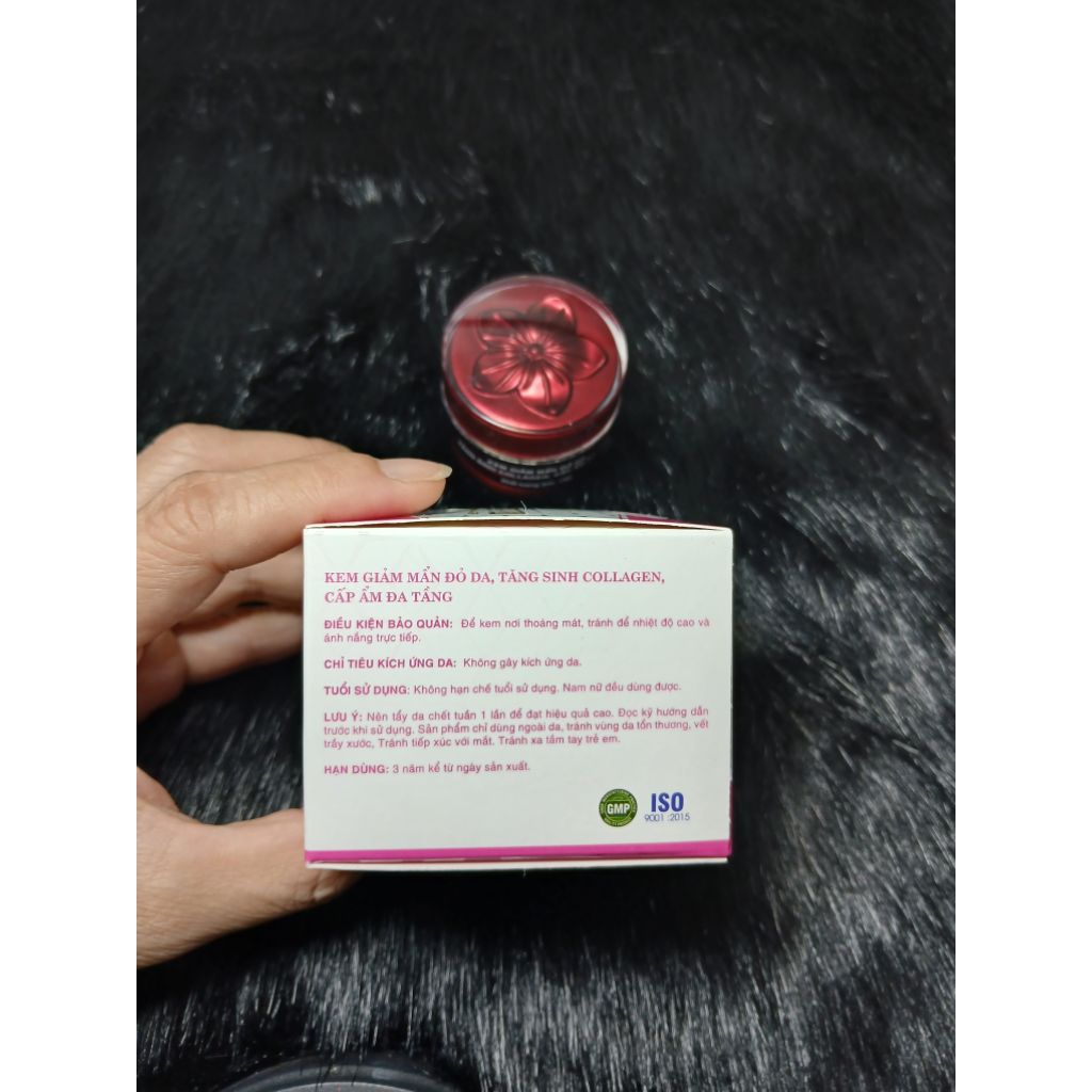 Kem giảm mẫn đỏ da, tăng sinh colagen, cấp ẩm đã tầng ONE STAR GOLD 12g chiết xuất xuất từ ngọc trai