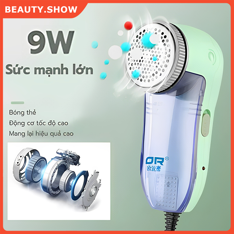 🥇FREESHIP🥇Máy cắt lông xù quần áo dùng cắm điện không lo sạc pin siêu bén siêu bền tiện lợi