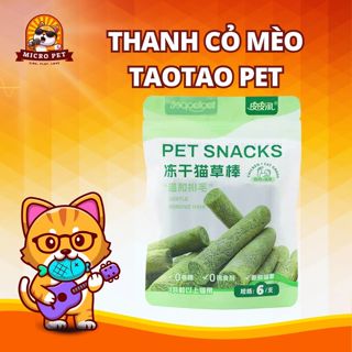  Bánh cỏ mèo snack mèo Que Cỏ Mèo tươi Catnip Mix Thịt Gà   Gói 35g gồm 6 que   Hỗ Trợ Tiêu Búi Lông sạch răng 