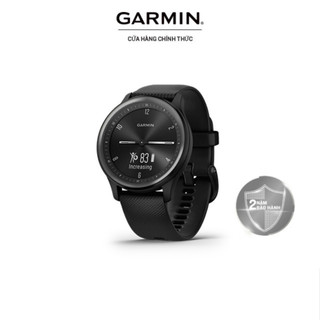  Đồng Hồ Thông Minh Garmin vívomove Sport  Black Ivory Cocoa Cool mint  - Hàng Chính Hãng 