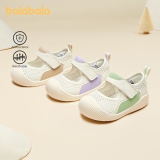 Balabala 2025 mùa hè mới giày trẻ em giày đi bộ trẻ em dép trẻ em giày trẻ em chống trượt thoáng khí mềm mại lưới